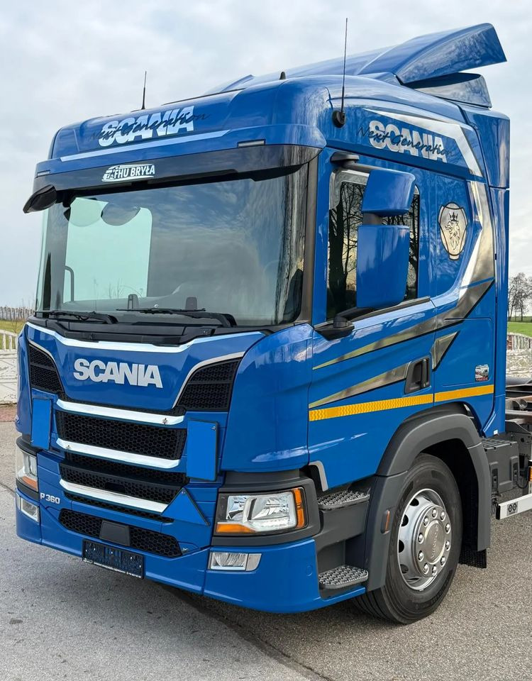 Scania P360 / P410 / BDF / RAMA / FIRANKA / PEŁNA SYPIALKA / WINDA / E6 / CAŁA NA PODUSZKACH / ROZSTAW OSI 5.5M / LAWETA / DO ŻYWCA / DO BYDŁA / DO ZABUDOWY / SPROWADZONA - Šasija kravas automašīna: foto 4 Scania P360 / P410 / BDF / RAMA / FIRANKA / PEŁNA SYPIALKA / WINDA / E6 / CAŁA NA PODUSZKACH / ROZSTAW OSI 5.5M / LAWETA / DO ŻYWCA / DO BYDŁA / DO ZABUDOWY / SPROWADZONA - Šasija kravas automašīna: foto 4