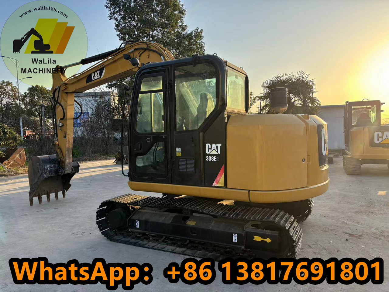 Mini-ekskavators CAT 308 E 2 CR CAT308E2 CAT308E: foto 7