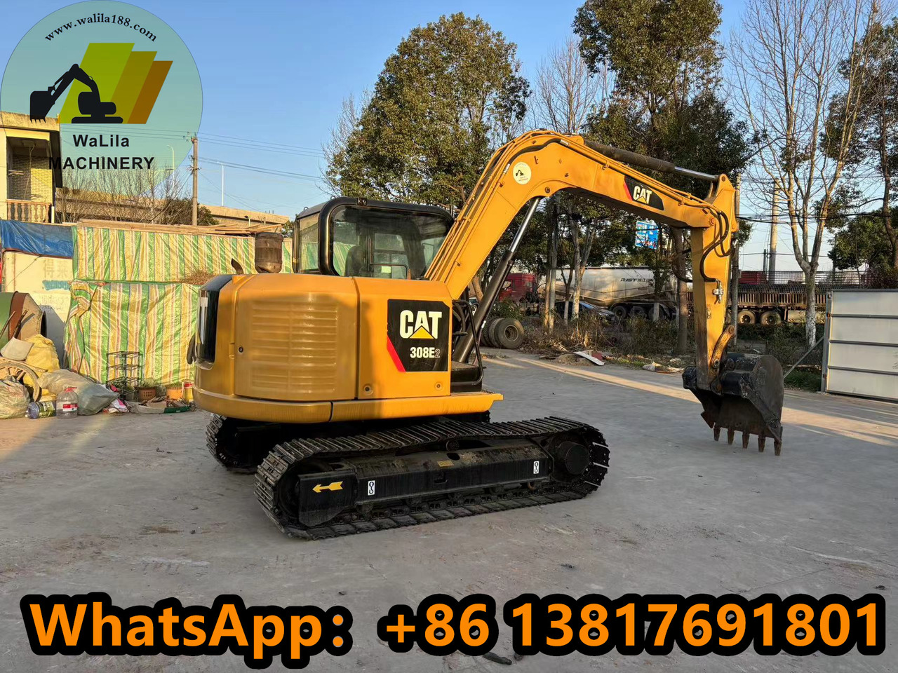 CAT 308 E 2 CR CAT308E2 CAT308E - Mini-ekskavators: foto 1 CAT 308 E 2 CR CAT308E2 CAT308E - Mini-ekskavators: foto 1