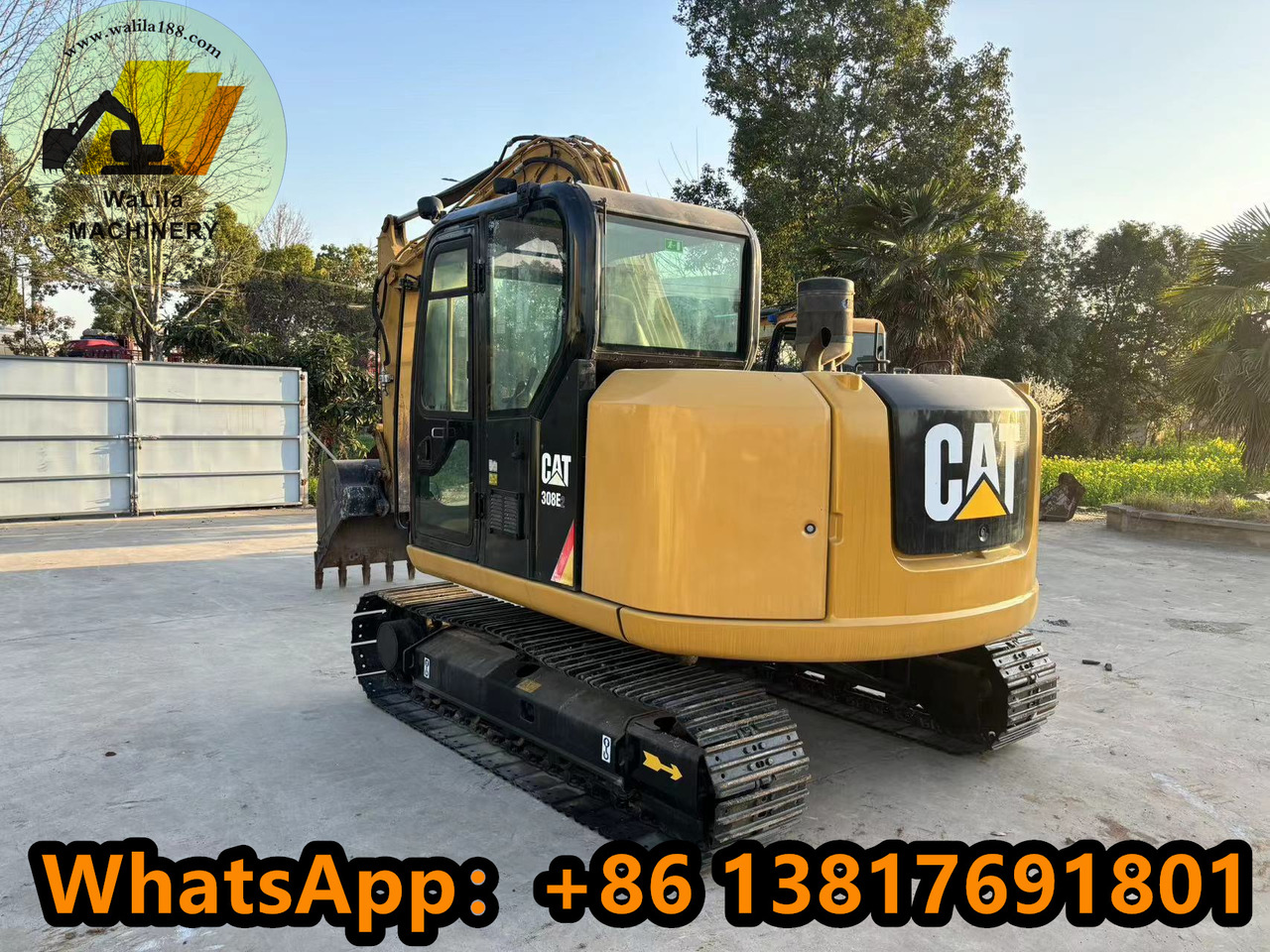 CAT 308 E 2 CR CAT308E2 CAT308E - Mini-ekskavators: foto 4 CAT 308 E 2 CR CAT308E2 CAT308E - Mini-ekskavators: foto 4