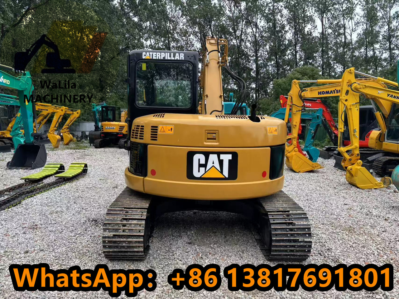CAT CAT 308CCR - Mini-ekskavators: foto 4 CAT CAT 308CCR - Mini-ekskavators: foto 4