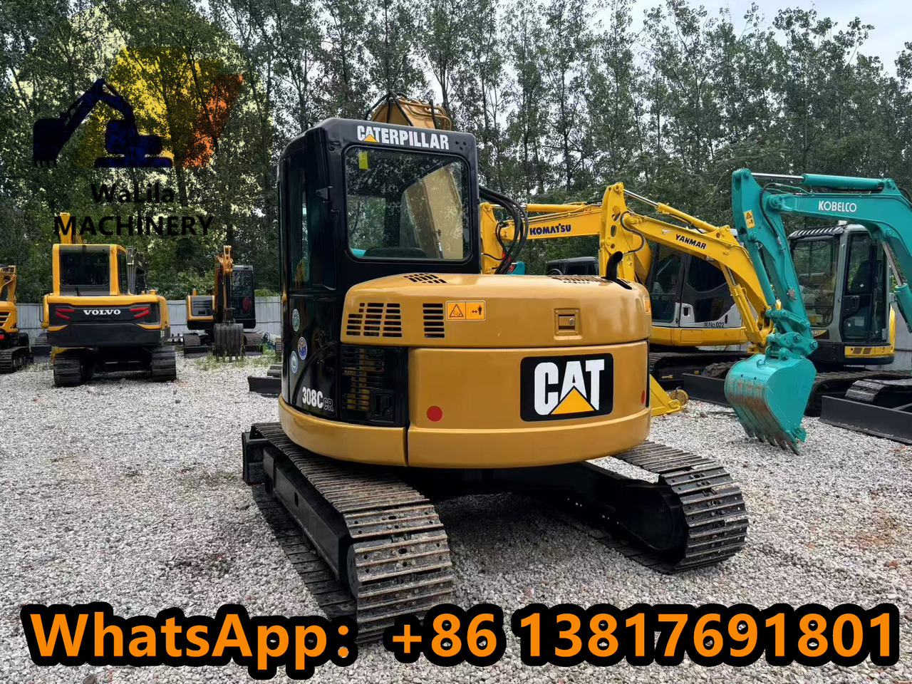 CAT CAT 308CCR - Mini-ekskavators: foto 2 CAT CAT 308CCR - Mini-ekskavators: foto 2