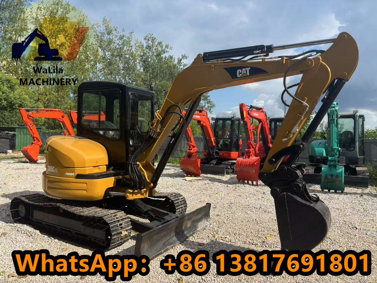 Mini-ekskavators CATERPILLAR 305CCR: foto 8
