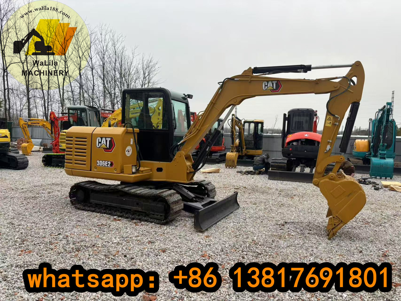 CATERPILLAR CAT306E2 - Mini-ekskavators: foto 2 CATERPILLAR CAT306E2 - Mini-ekskavators: foto 2