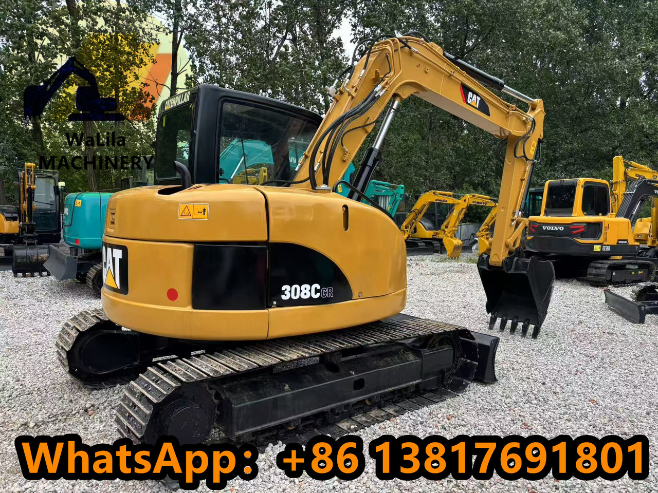CATERPILLAR CAT308CCR - Mini-ekskavators: foto 4 CATERPILLAR CAT308CCR - Mini-ekskavators: foto 4