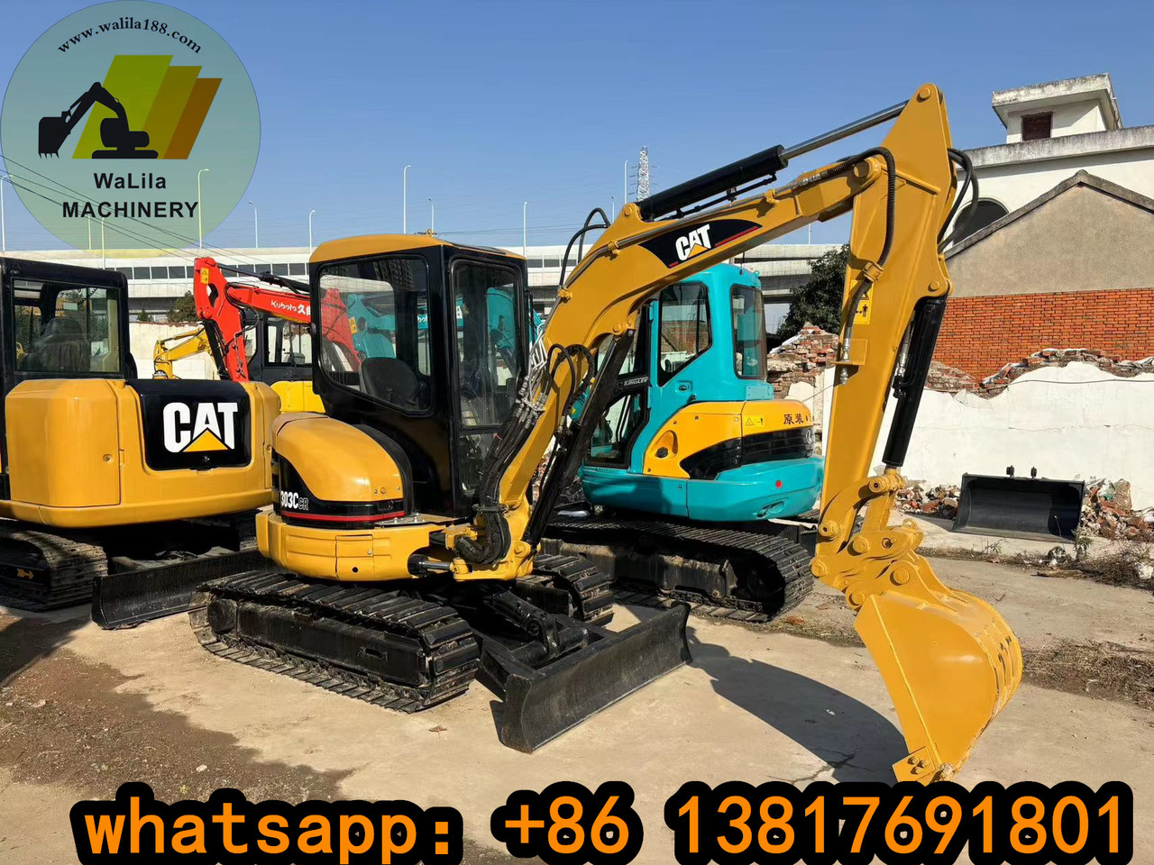 CATERPILLAR Caterpillar CAT303C Mini Excavator - Mini-ekskavators: foto 4 CATERPILLAR Caterpillar CAT303C Mini Excavator - Mini-ekskavators: foto 4