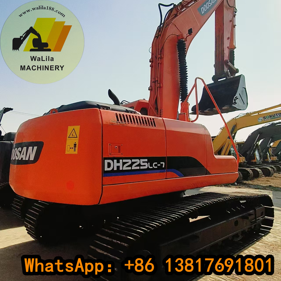 DOOSAN DH225 - Kāpurķēžu ekskavators: foto 1 DOOSAN DH225 - Kāpurķēžu ekskavators: foto 1