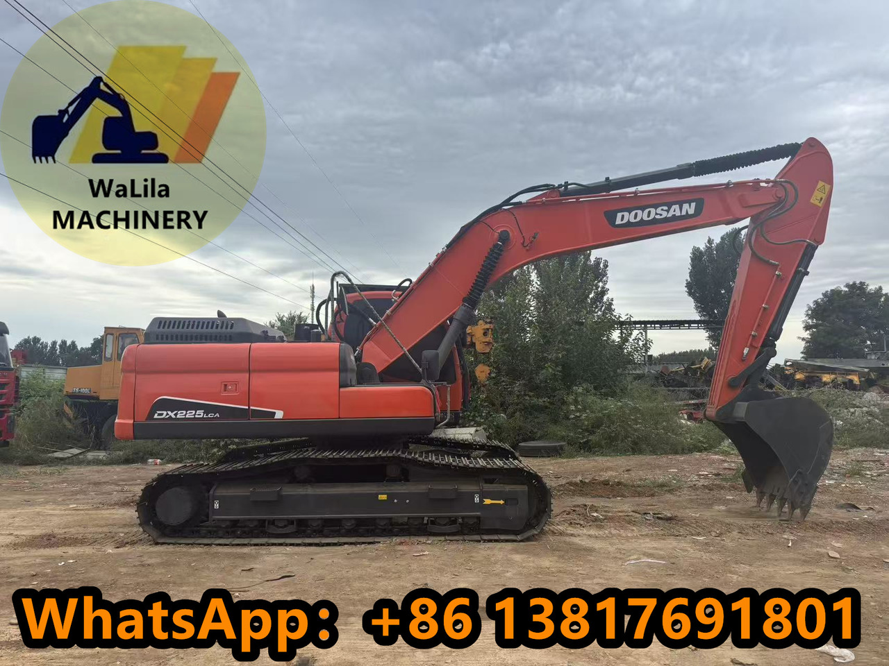 DOOSAN DX225 - Kāpurķēžu ekskavators: foto 2 DOOSAN DX225 - Kāpurķēžu ekskavators: foto 2