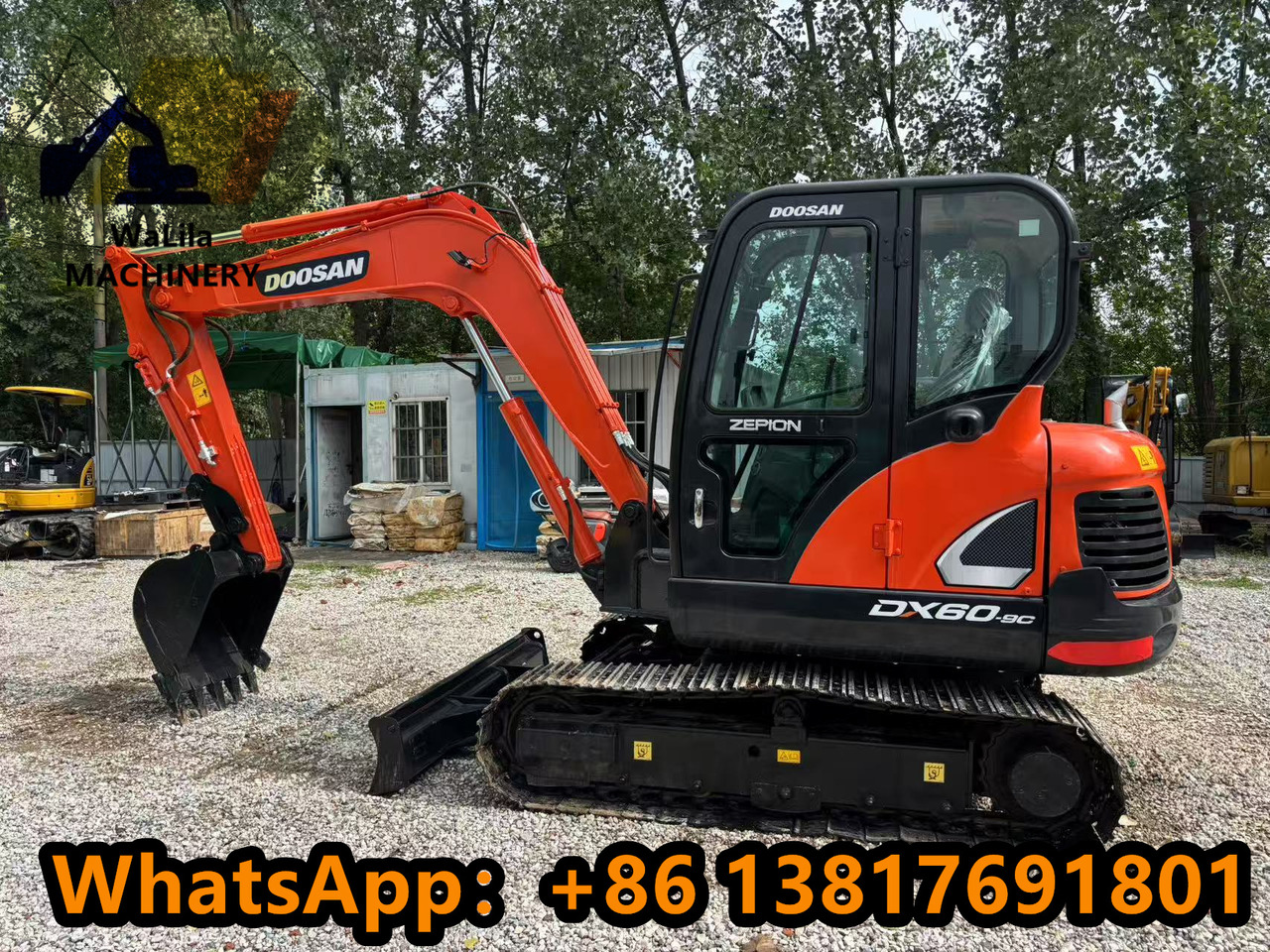 DOOSAN DX60-9 - Mini-ekskavators: foto 4 DOOSAN DX60-9 - Mini-ekskavators: foto 4