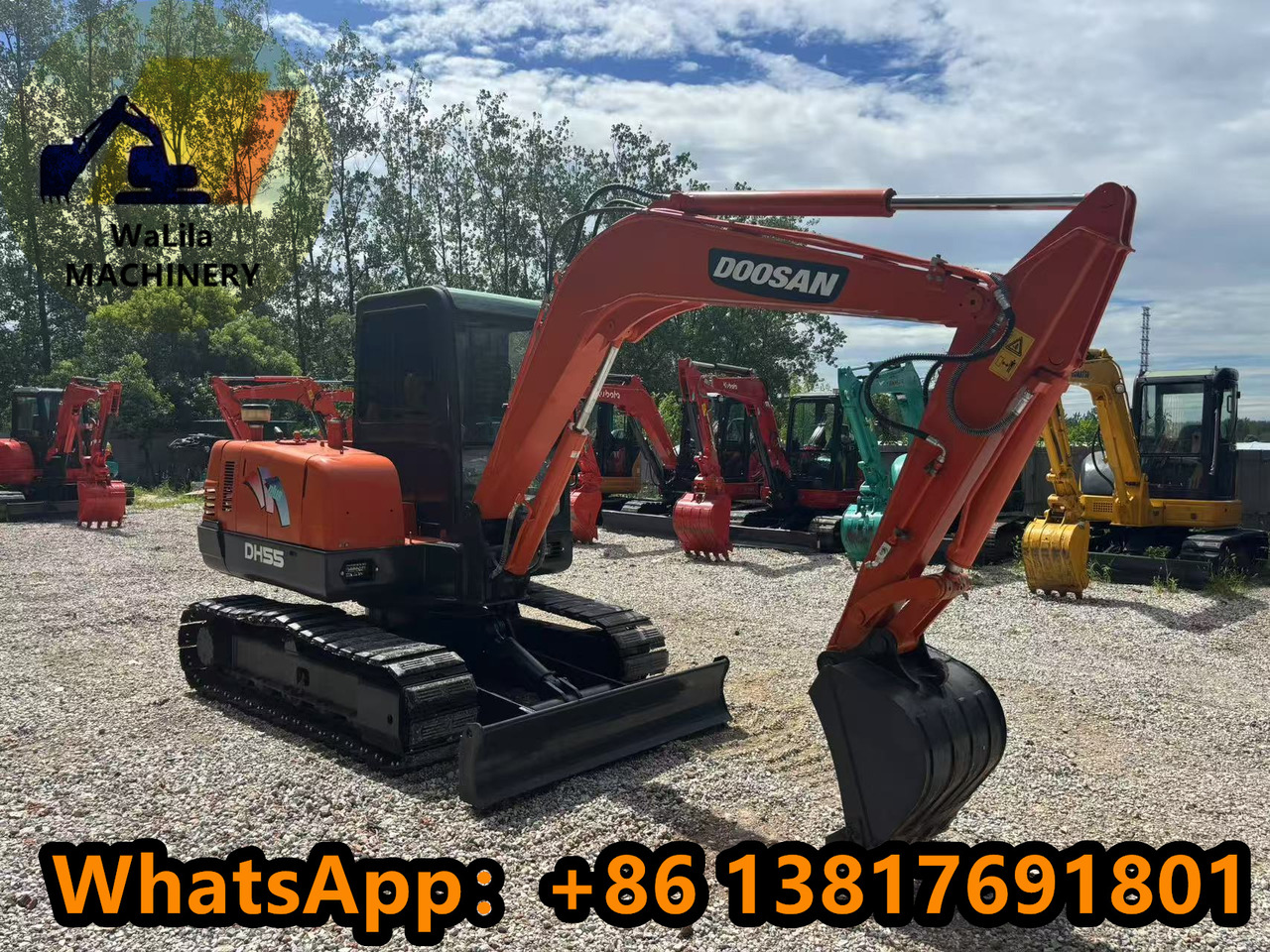 Doosan DH 55-7 DH55 (Good) - Mini-ekskavators: foto 2 Doosan DH 55-7 DH55 (Good) - Mini-ekskavators: foto 2