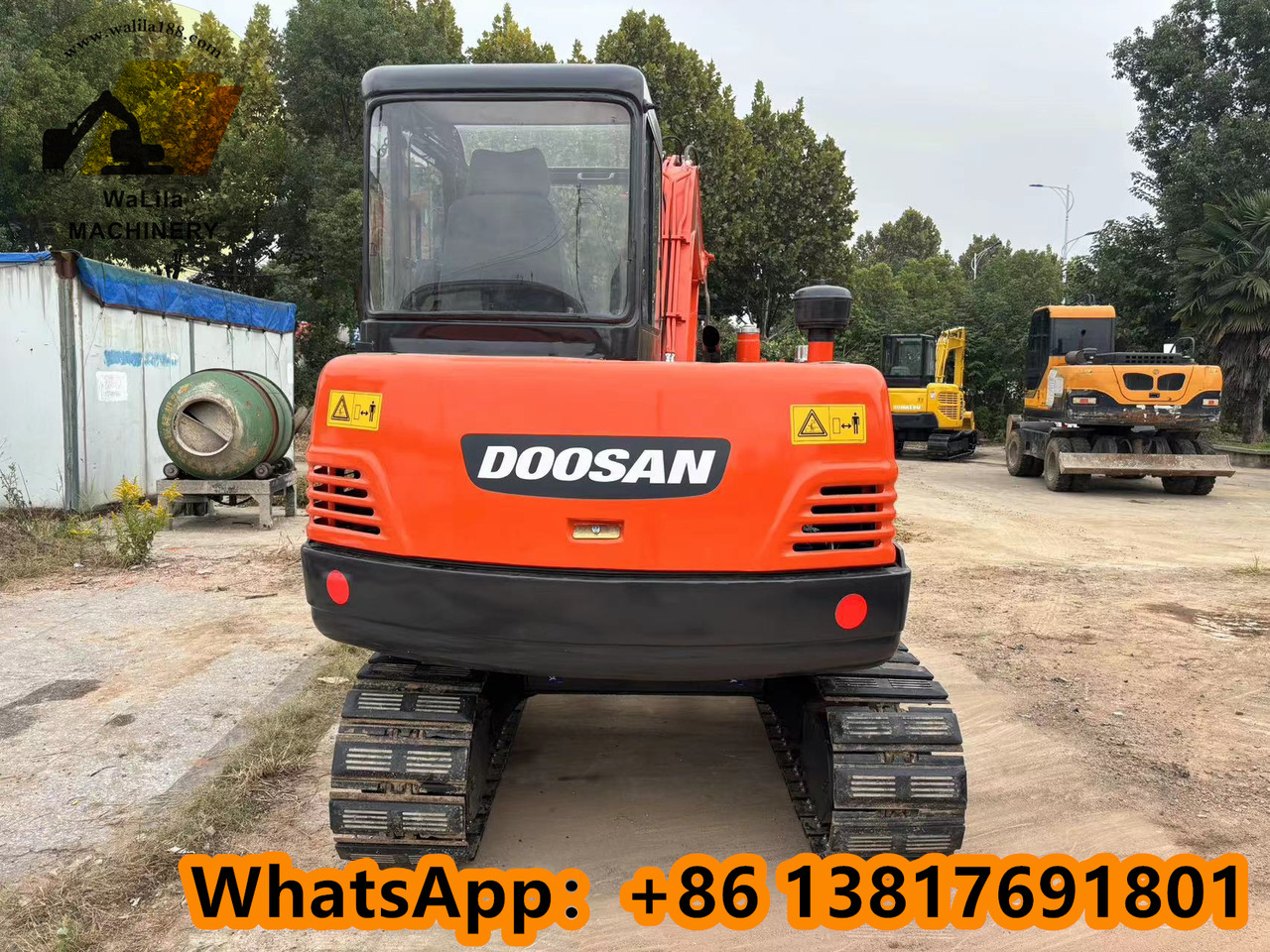 Doosan DH 55-7 DH55 - Mini-ekskavators: foto 3 Doosan DH 55-7 DH55 - Mini-ekskavators: foto 3