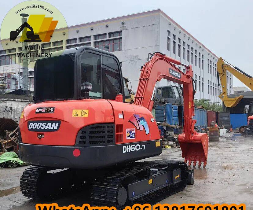 Doosan DH 60-7 - Mini-ekskavators: foto 3 Doosan DH 60-7 - Mini-ekskavators: foto 3