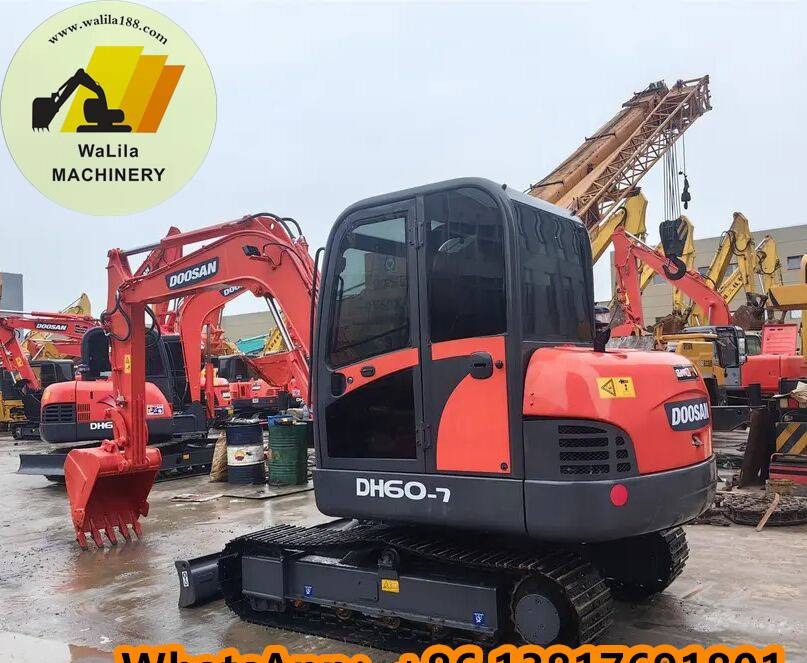 Doosan DH 60-7 - Mini-ekskavators: foto 5 Doosan DH 60-7 - Mini-ekskavators: foto 5