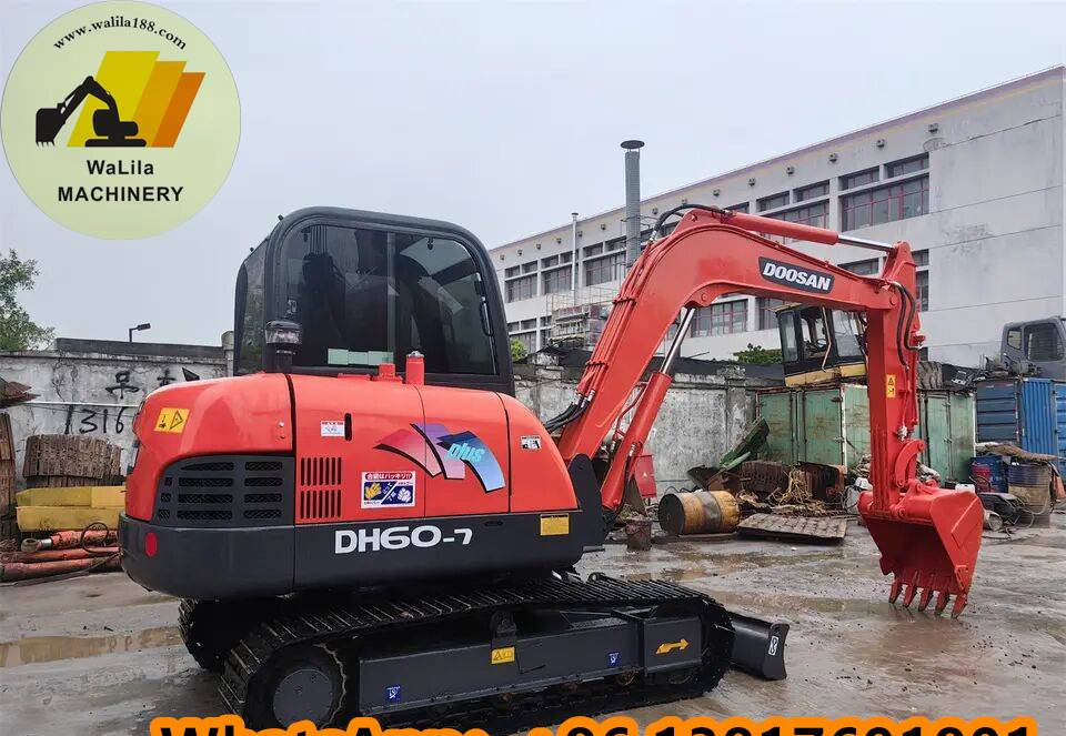Doosan DH 60-7 - Mini-ekskavators: foto 2 Doosan DH 60-7 - Mini-ekskavators: foto 2