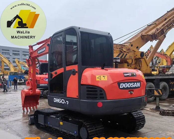 Doosan DH 60-7 - Mini-ekskavators: foto 4 Doosan DH 60-7 - Mini-ekskavators: foto 4
