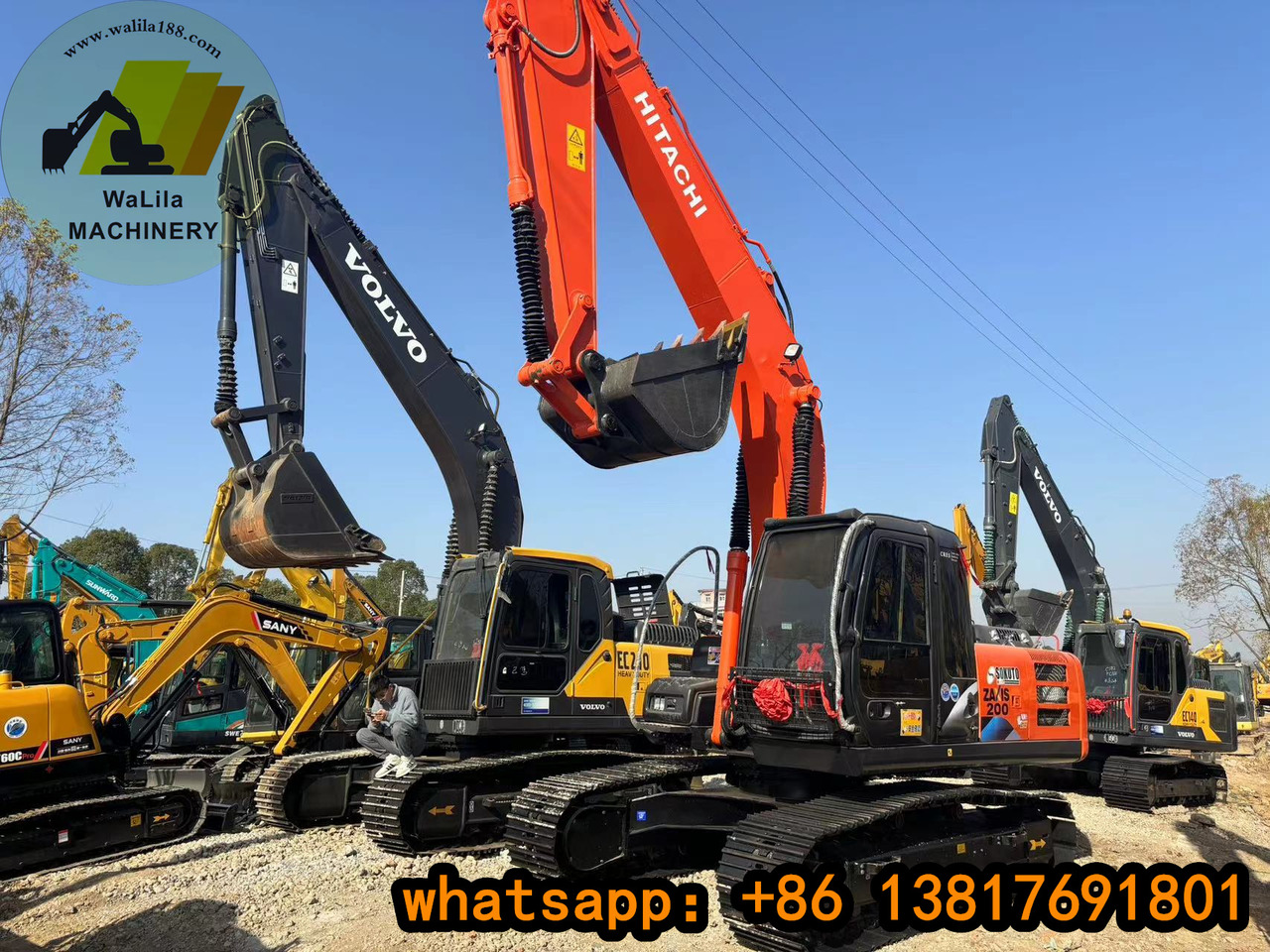 Hitachi ZX200-3G Hitachi zx200 zx200-3G - Kāpurķēžu ekskavators: foto 1 Hitachi ZX200-3G Hitachi zx200 zx200-3G - Kāpurķēžu ekskavators: foto 1