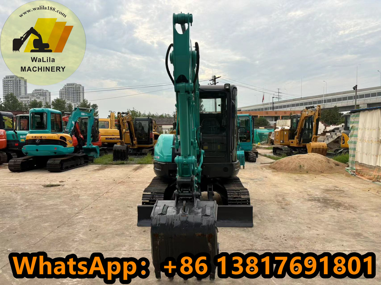 KOBELCO SK55 - Mini-ekskavators: foto 2 KOBELCO SK55 - Mini-ekskavators: foto 2