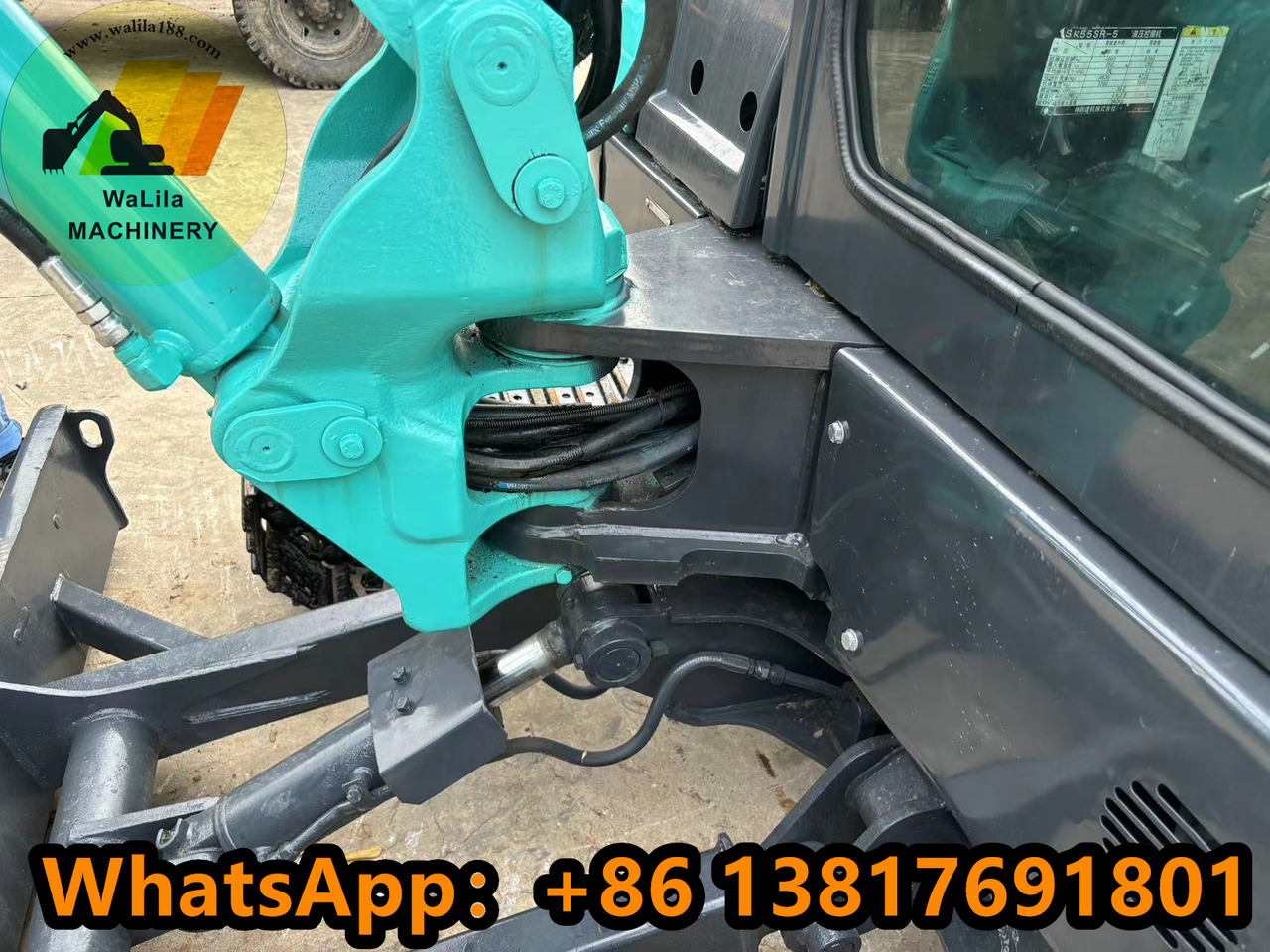 KOBELCO SK55 - Mini-ekskavators: foto 5 KOBELCO SK55 - Mini-ekskavators: foto 5