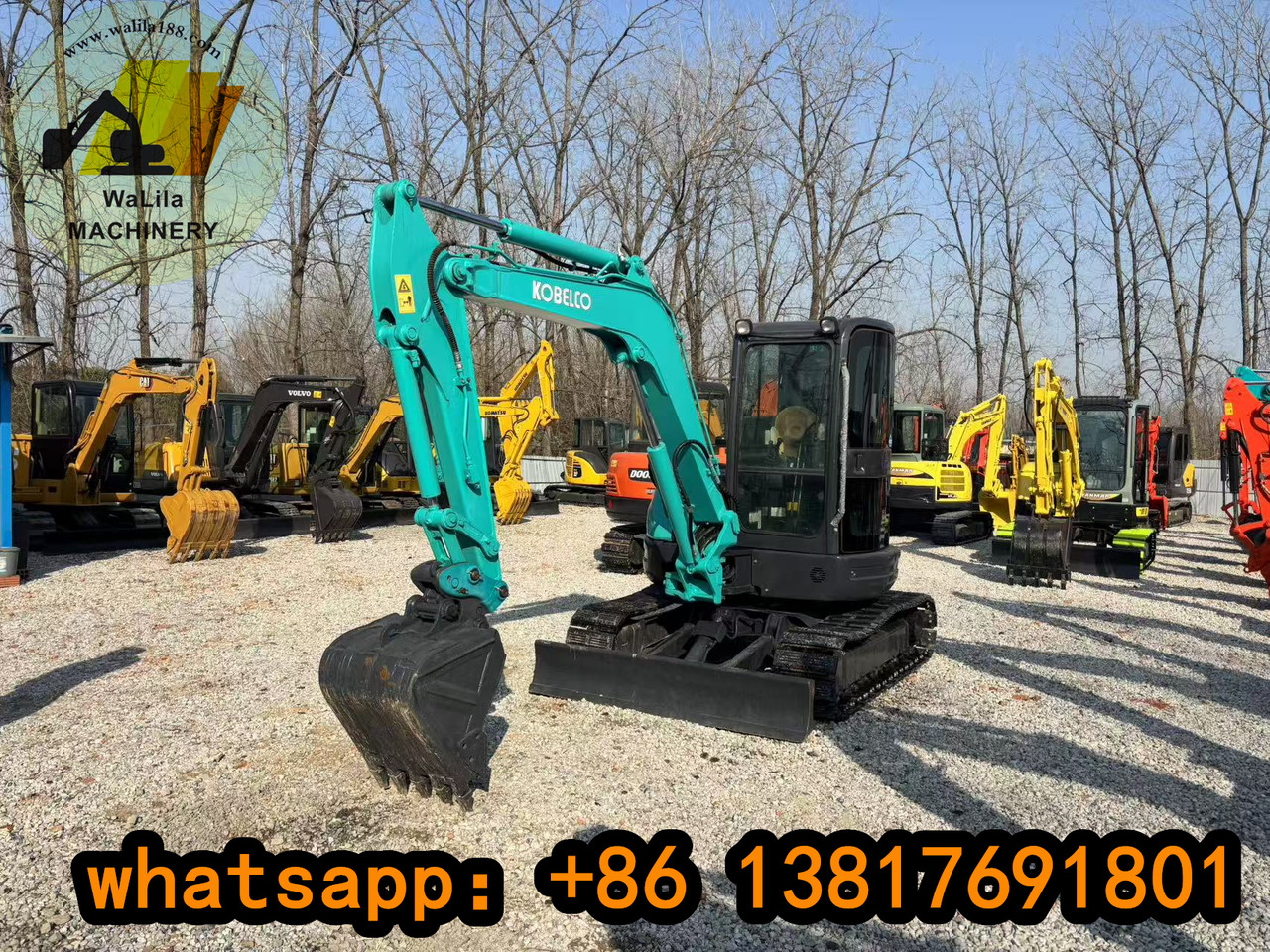 KOBELCO SK55 - Mini-ekskavators: foto 2 KOBELCO SK55 - Mini-ekskavators: foto 2
