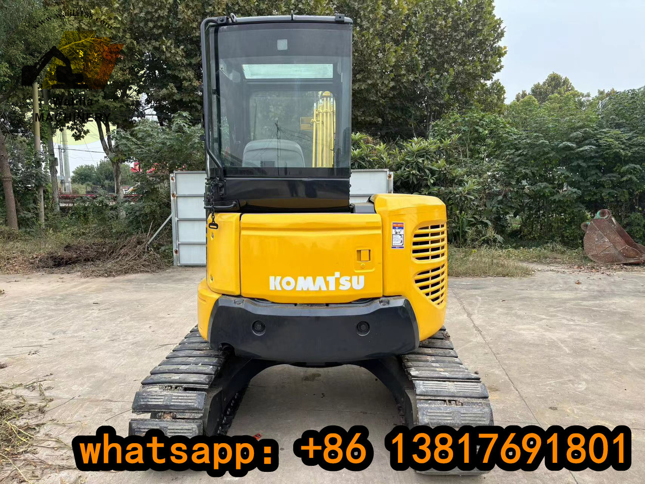 KOMATSU PC 55 MR-3 - Mini-ekskavators: foto 5 KOMATSU PC 55 MR-3 - Mini-ekskavators: foto 5