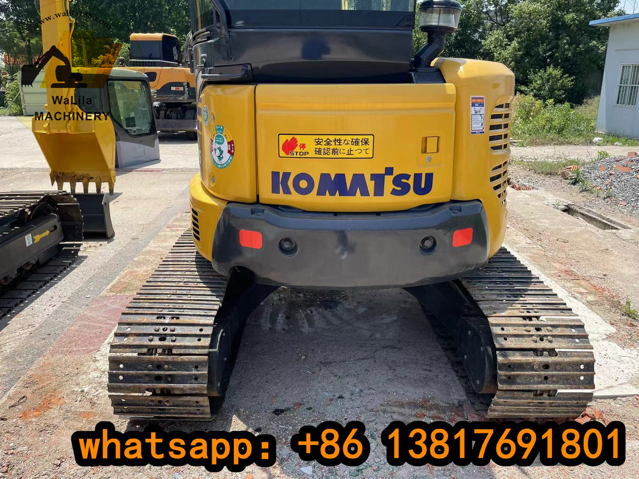 KOMATSU PC 55 MR-3 - Mini-ekskavators: foto 5 KOMATSU PC 55 MR-3 - Mini-ekskavators: foto 5