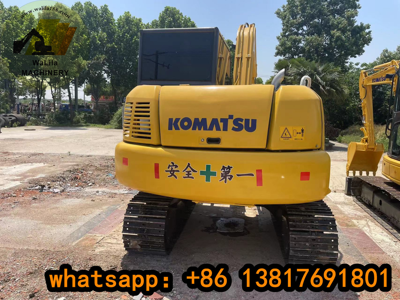 KOMATSU PC 70-8 - Mini-ekskavators: foto 4 KOMATSU PC 70-8 - Mini-ekskavators: foto 4