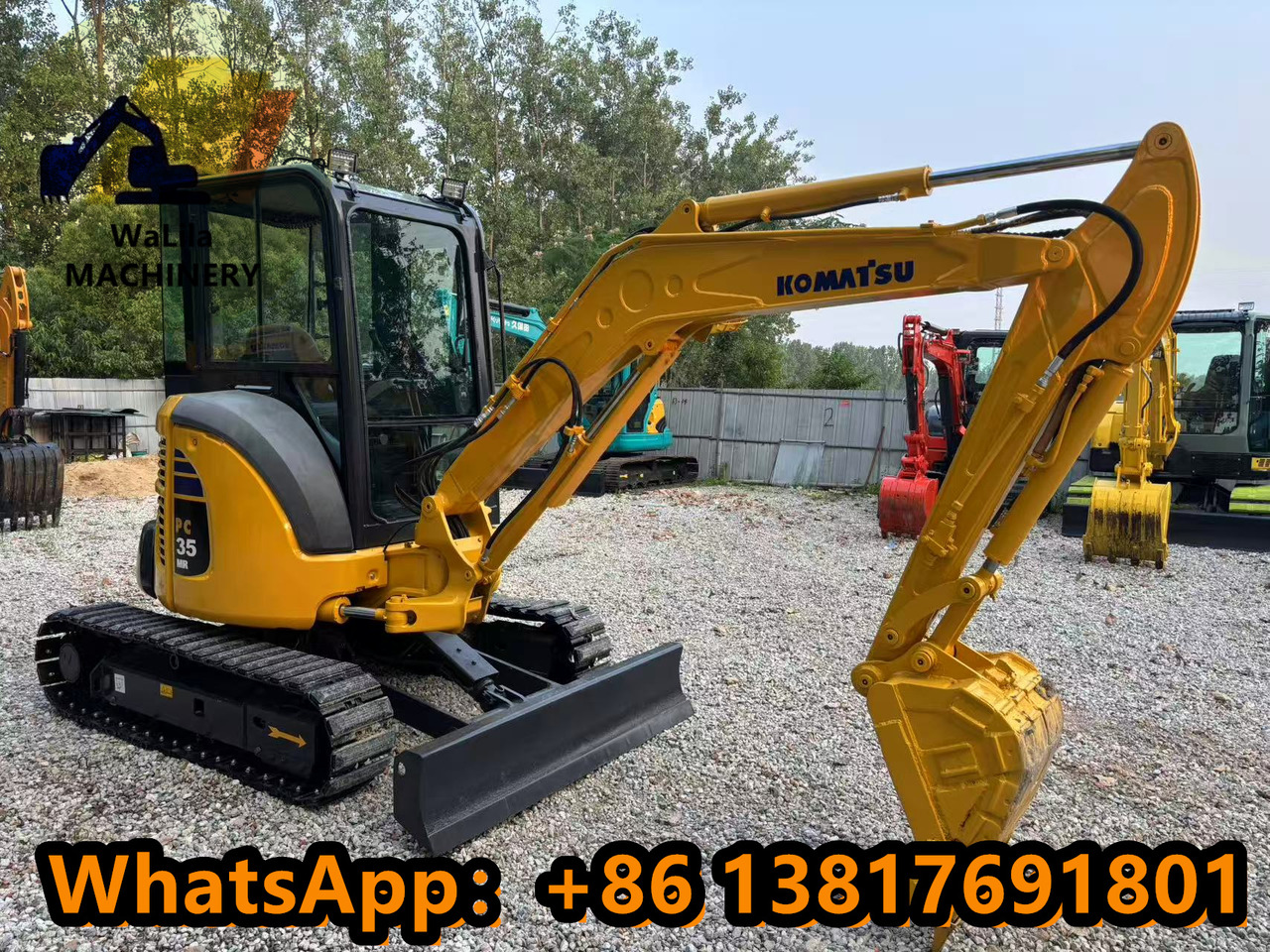 KOMATSU PC35 - Mini-ekskavators: foto 4 KOMATSU PC35 - Mini-ekskavators: foto 4