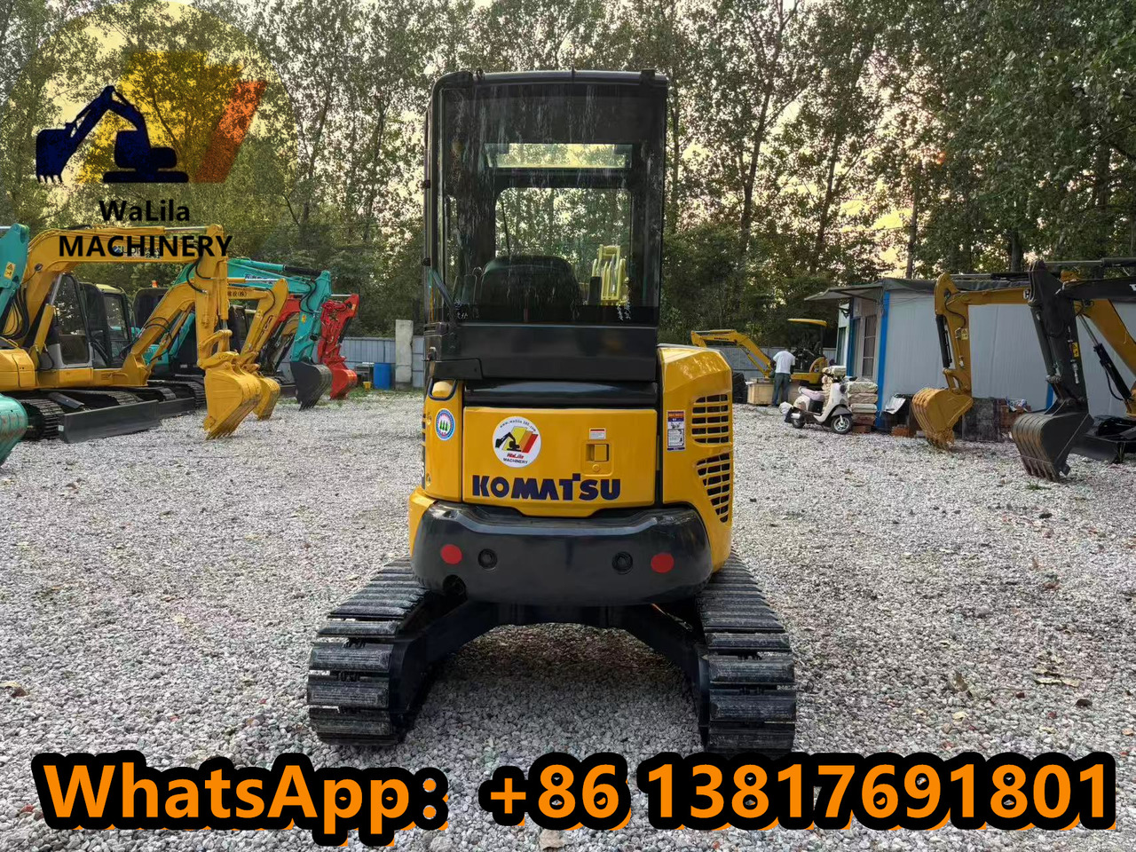 KOMATSU PC35 - Mini-ekskavators: foto 5 KOMATSU PC35 - Mini-ekskavators: foto 5
