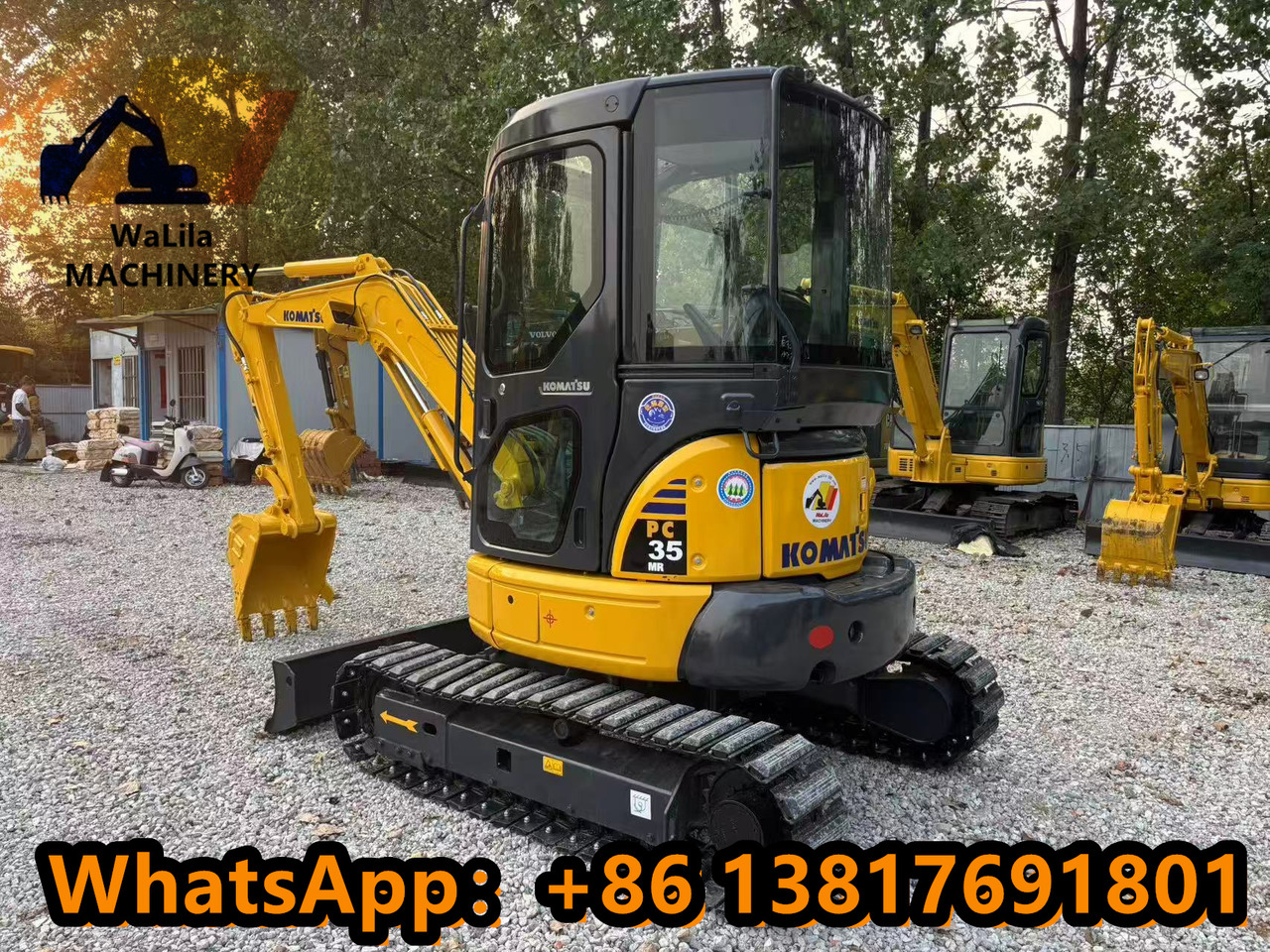 KOMATSU PC35 - Mini-ekskavators: foto 3 KOMATSU PC35 - Mini-ekskavators: foto 3