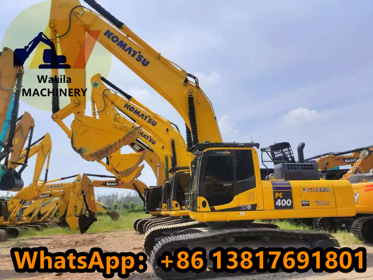 KOMATSU PC400-8 - Kāpurķēžu ekskavators: foto 2 KOMATSU PC400-8 - Kāpurķēžu ekskavators: foto 2