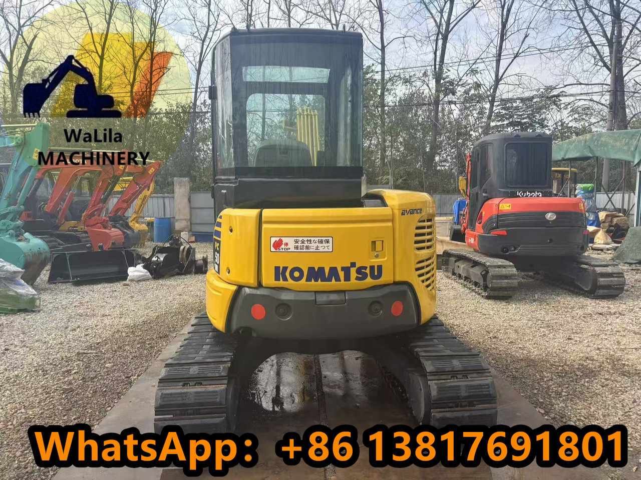 KOMATSU PC50MR-3 - Mini-ekskavators: foto 5 KOMATSU PC50MR-3 - Mini-ekskavators: foto 5