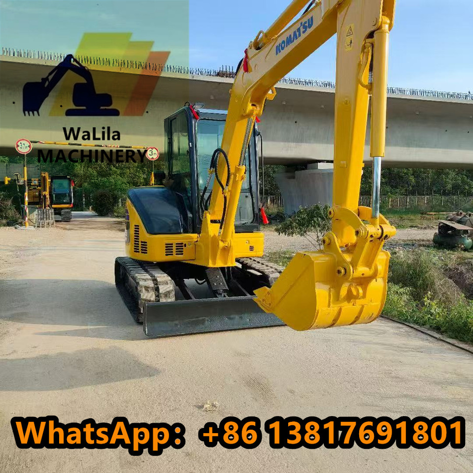 KOMATSU PC55 - Mini-ekskavators: foto 1 KOMATSU PC55 - Mini-ekskavators: foto 1