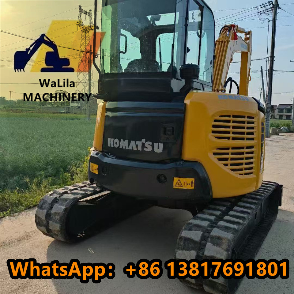 KOMATSU PC55 - Mini-ekskavators: foto 4 KOMATSU PC55 - Mini-ekskavators: foto 4