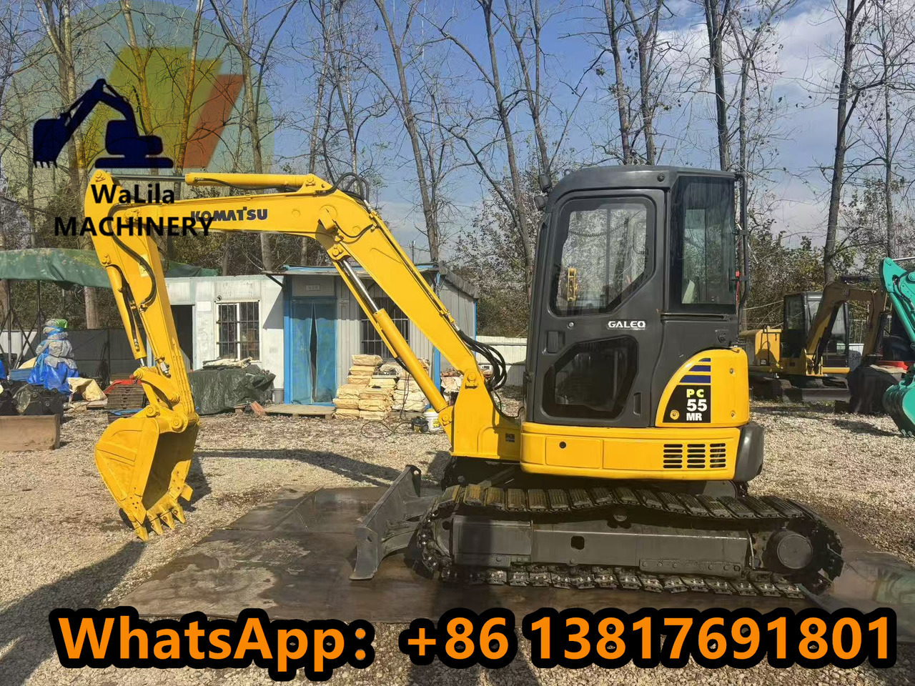 KOMATSU PC55MR-3 - Mini-ekskavators: foto 3 KOMATSU PC55MR-3 - Mini-ekskavators: foto 3