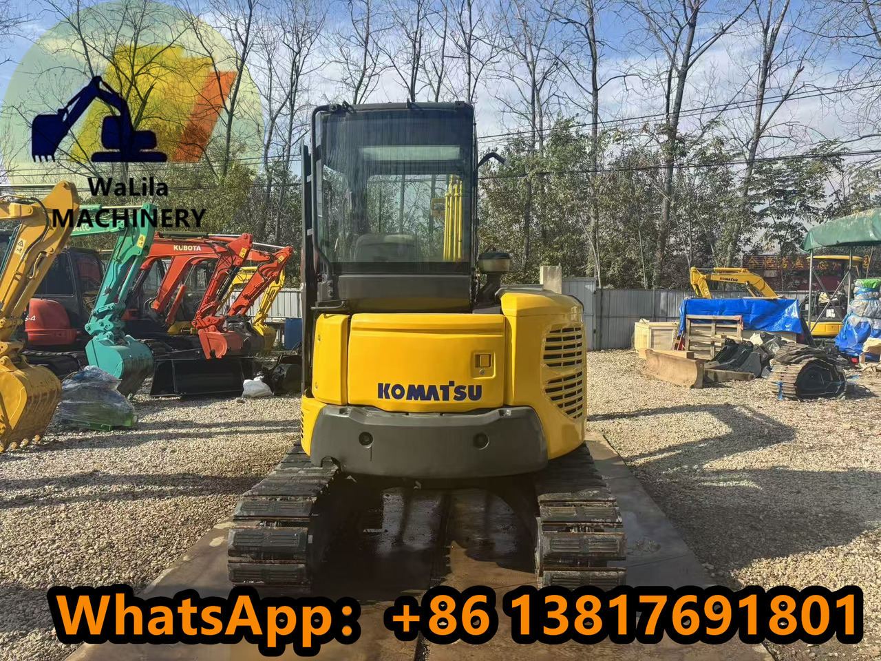 KOMATSU PC55MR-3 - Mini-ekskavators: foto 5 KOMATSU PC55MR-3 - Mini-ekskavators: foto 5