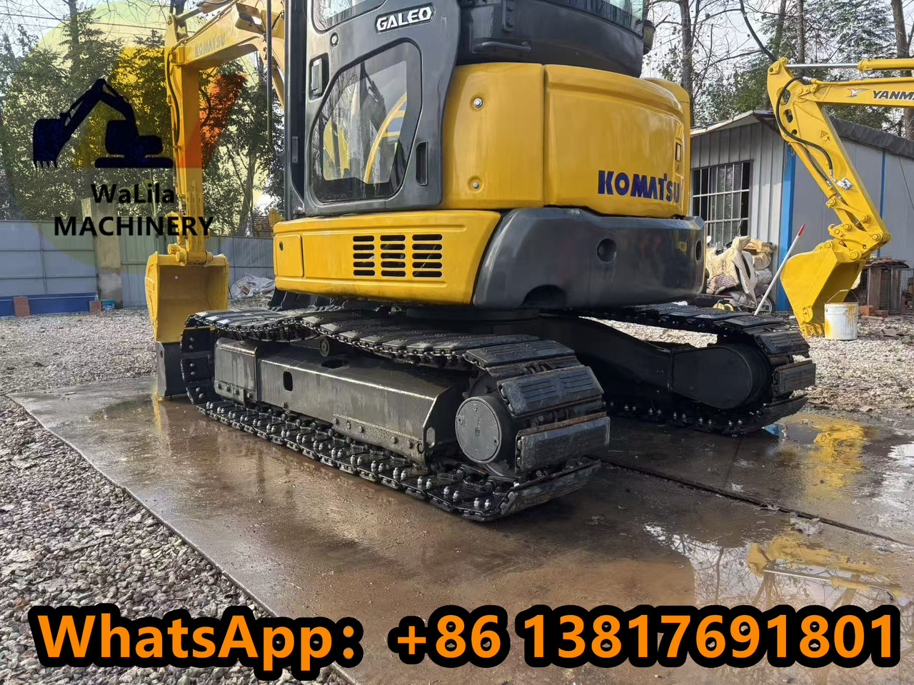 KOMATSU PC55MR-3 - Mini-ekskavators: foto 2 KOMATSU PC55MR-3 - Mini-ekskavators: foto 2