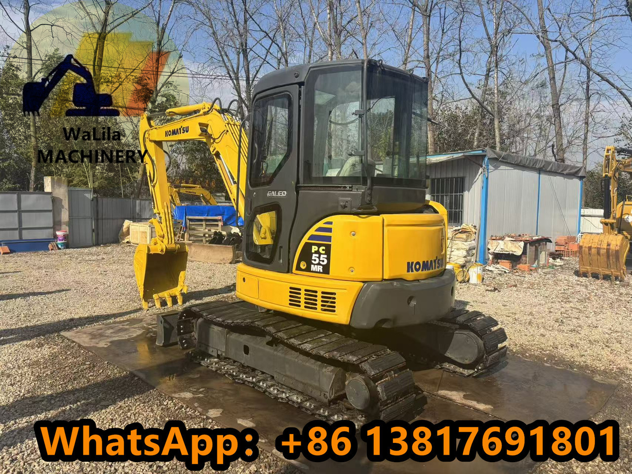 KOMATSU PC55MR-3 - Mini-ekskavators: foto 4 KOMATSU PC55MR-3 - Mini-ekskavators: foto 4