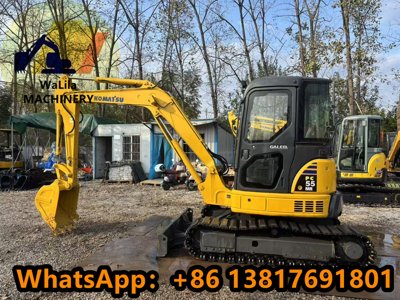 KOMATSU PC55MR - Mini-ekskavators: foto 1 KOMATSU PC55MR - Mini-ekskavators: foto 1