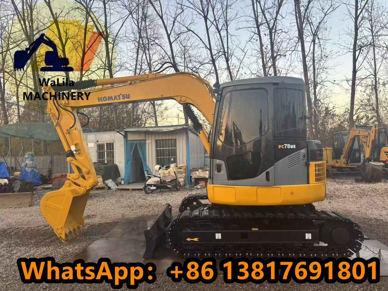 KOMATSU PC78US - Mini-ekskavators: foto 4 KOMATSU PC78US - Mini-ekskavators: foto 4