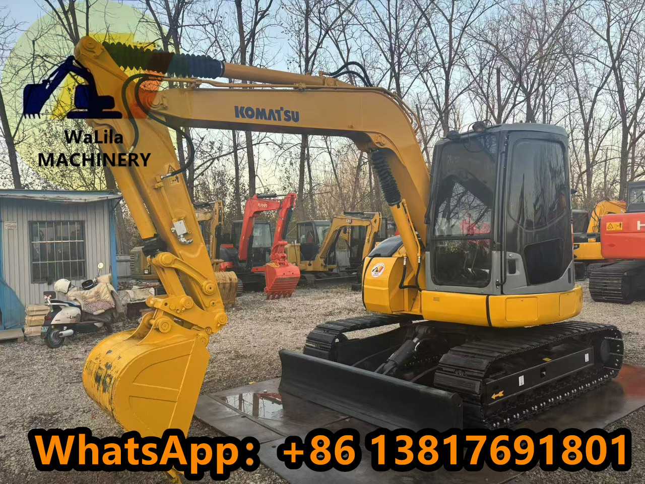 KOMATSU PC78US - Mini-ekskavators: foto 5 KOMATSU PC78US - Mini-ekskavators: foto 5