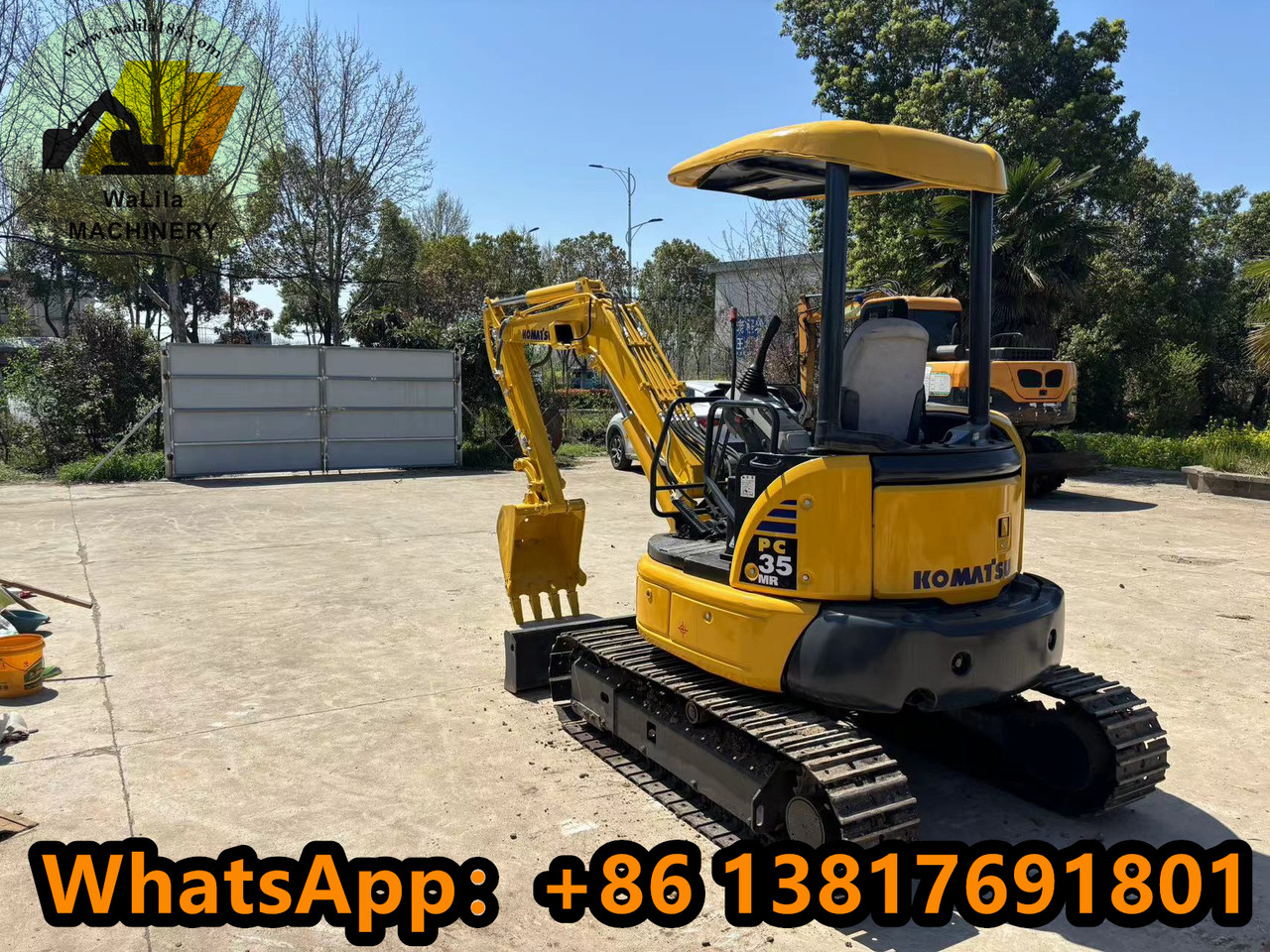 KOMATSU Pc35 - Mini-ekskavators: foto 4 KOMATSU Pc35 - Mini-ekskavators: foto 4