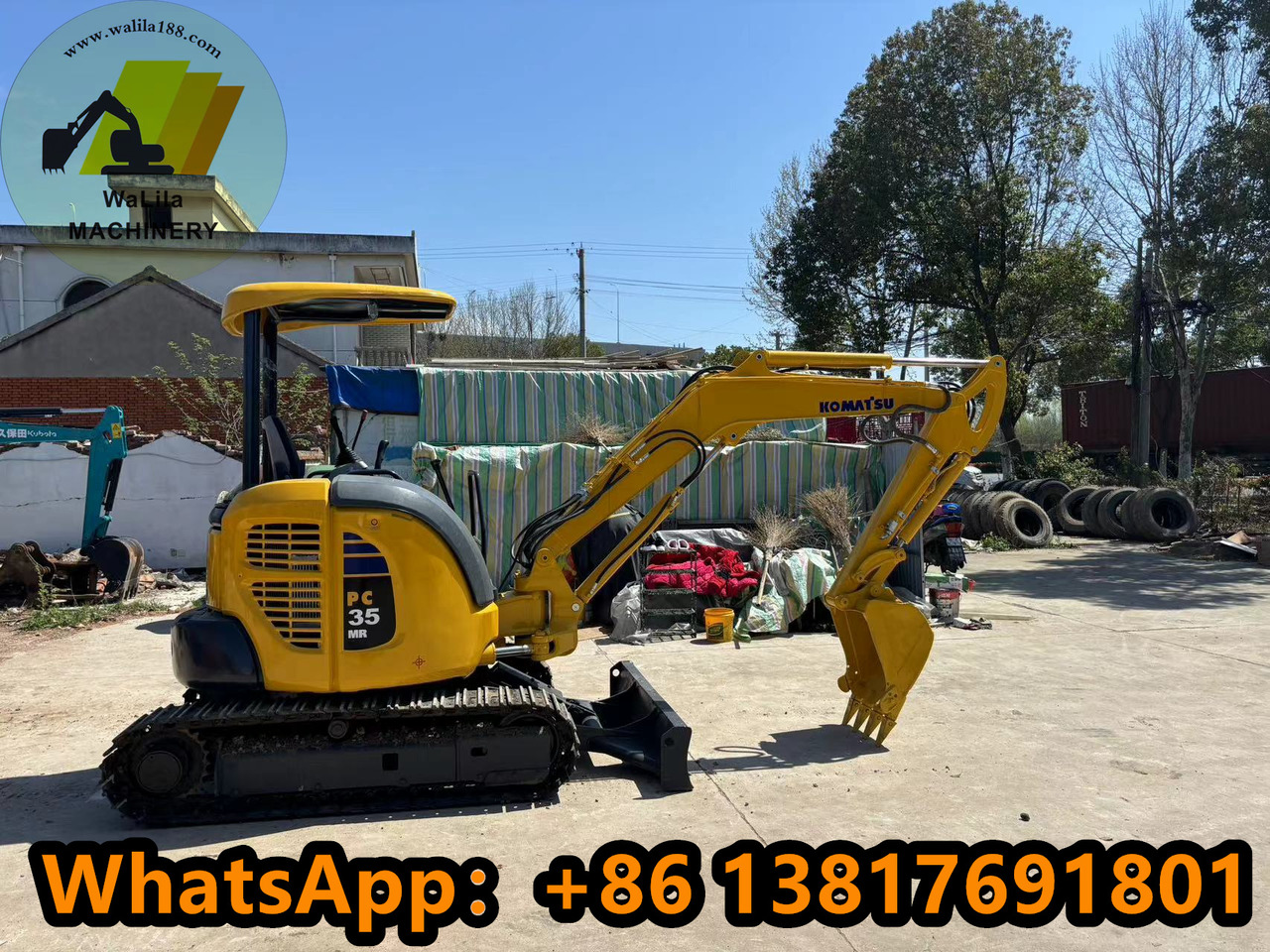 KOMATSU Pc35 - Mini-ekskavators: foto 5 KOMATSU Pc35 - Mini-ekskavators: foto 5
