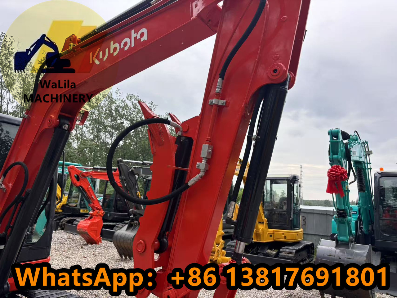 Mini-ekskavators KUBOTA KX 057: foto 9