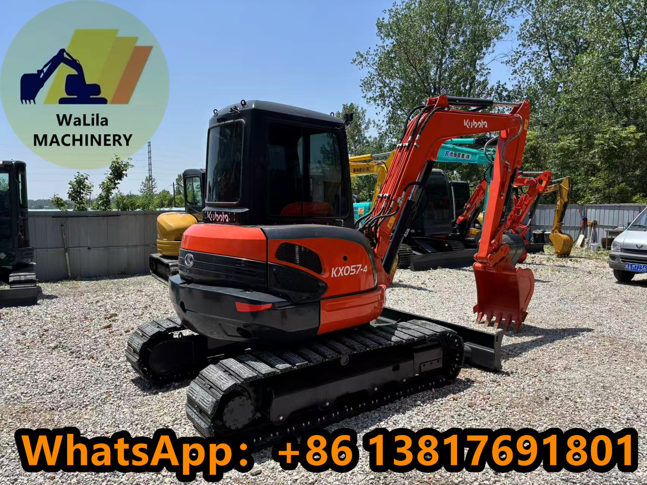 KUBOTA KX057-4 - Mini-ekskavators: foto 5 KUBOTA KX057-4 - Mini-ekskavators: foto 5