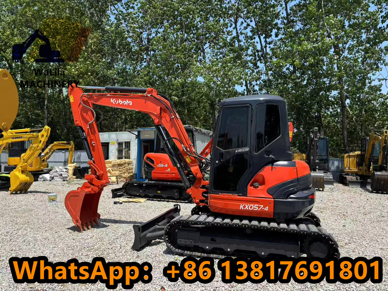 KUBOTA KX057 - Mini-ekskavators: foto 2 KUBOTA KX057 - Mini-ekskavators: foto 2