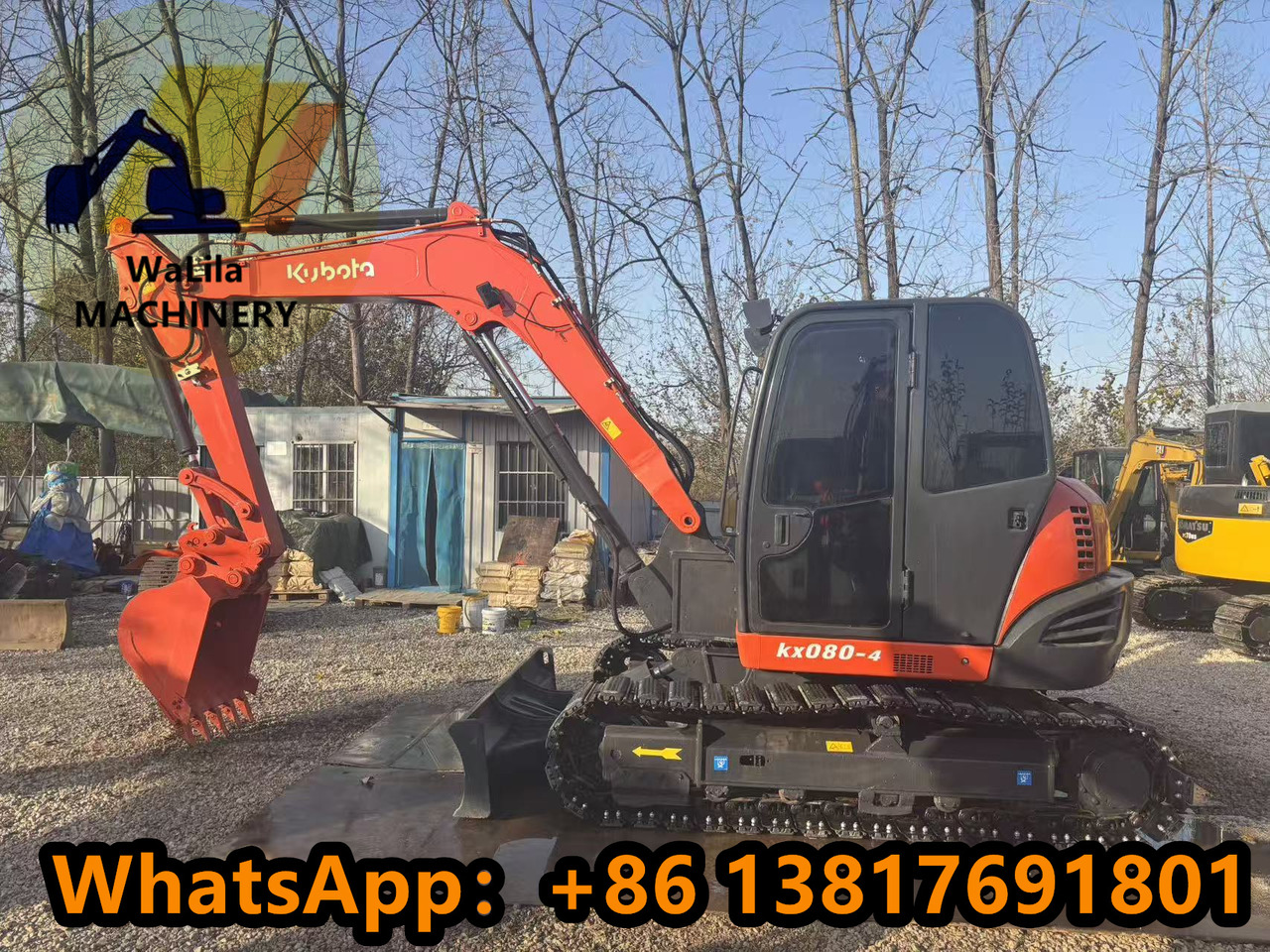 KUBOTA KX080-4 - Mini-ekskavators: foto 4 KUBOTA KX080-4 - Mini-ekskavators: foto 4