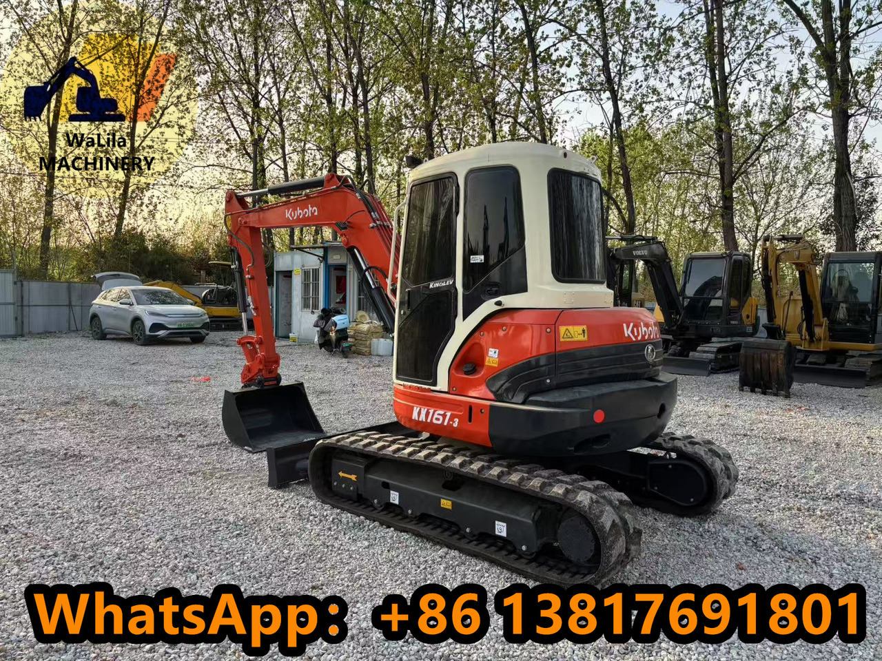 KUBOTA KX161 - Mini-ekskavators: foto 2 KUBOTA KX161 - Mini-ekskavators: foto 2