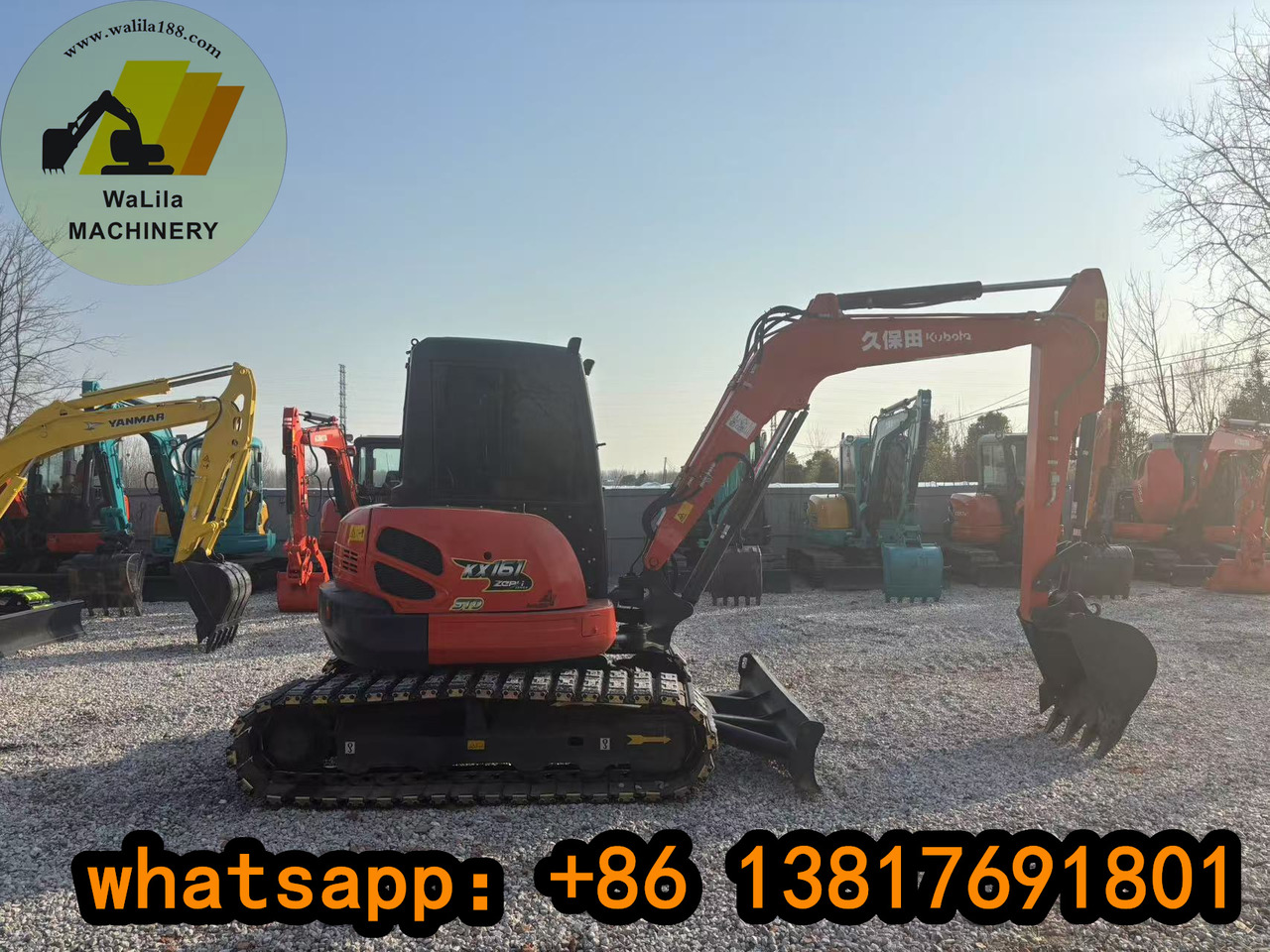 KUBOTA KX161 - Mini-ekskavators: foto 1 KUBOTA KX161 - Mini-ekskavators: foto 1
