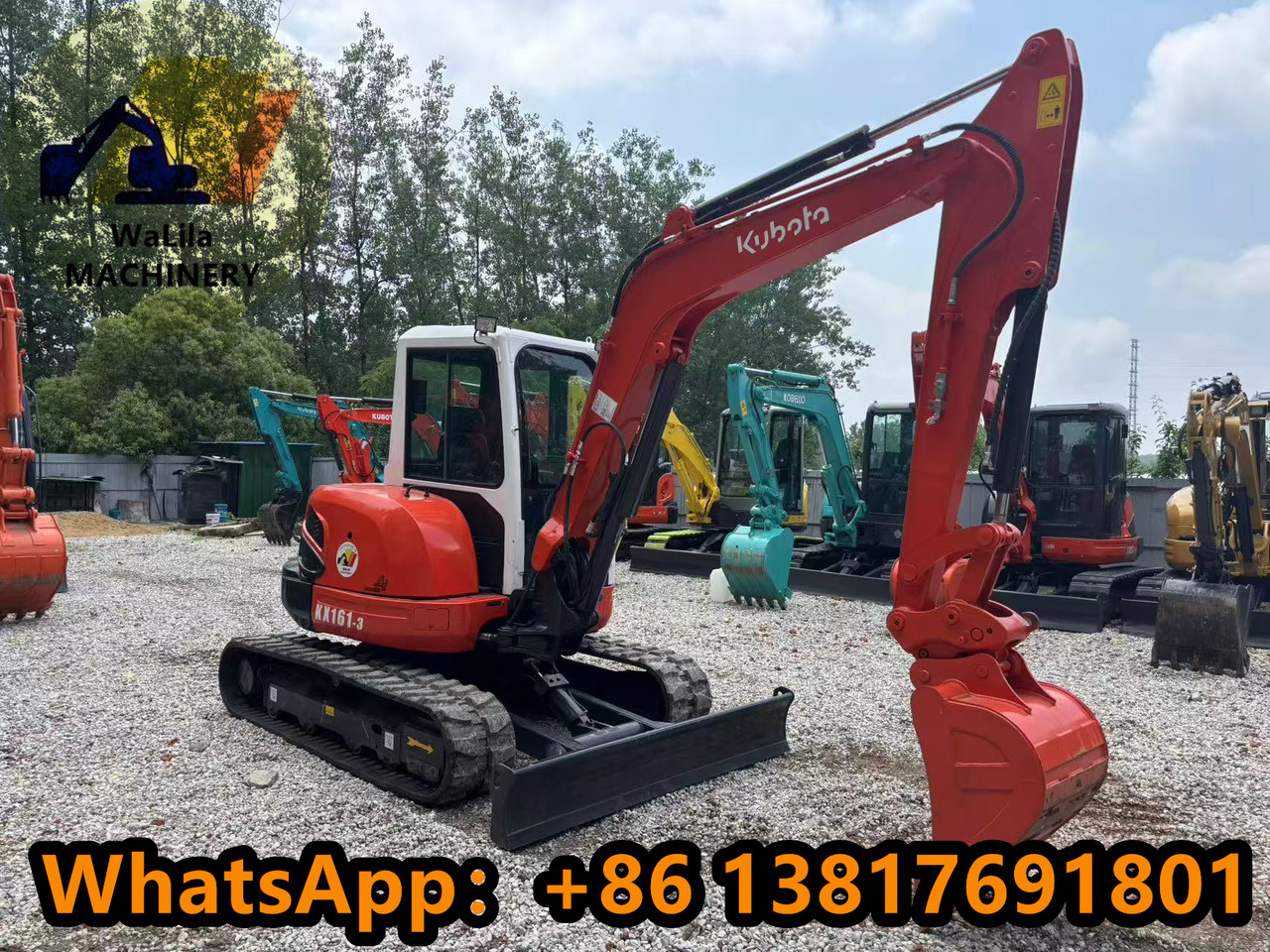 KUBOTA Kx161 - Mini-ekskavators: foto 3 KUBOTA Kx161 - Mini-ekskavators: foto 3