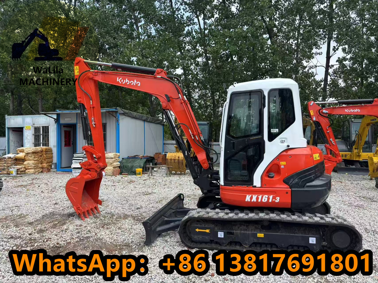 KUBOTA Kx161 - Mini-ekskavators: foto 1 KUBOTA Kx161 - Mini-ekskavators: foto 1